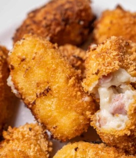 Mashed potato croquettes are a great way to use up leftovers